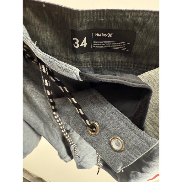 Hurley Phantom Fastlane American Board Shorts Mens 34 9" Swim Trunks USA Flag - Picture 3 of 6